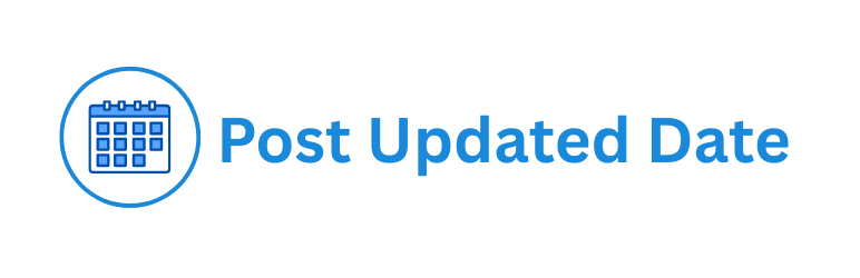 Post Updated Date