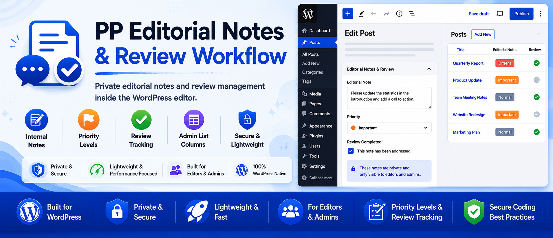 PP Editorial Notes & Review Workflow