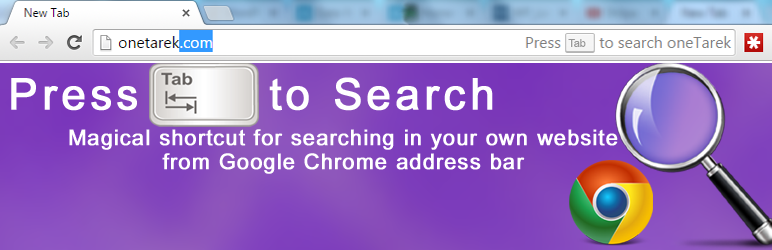 Press Tab to Search – Search From Addressbar