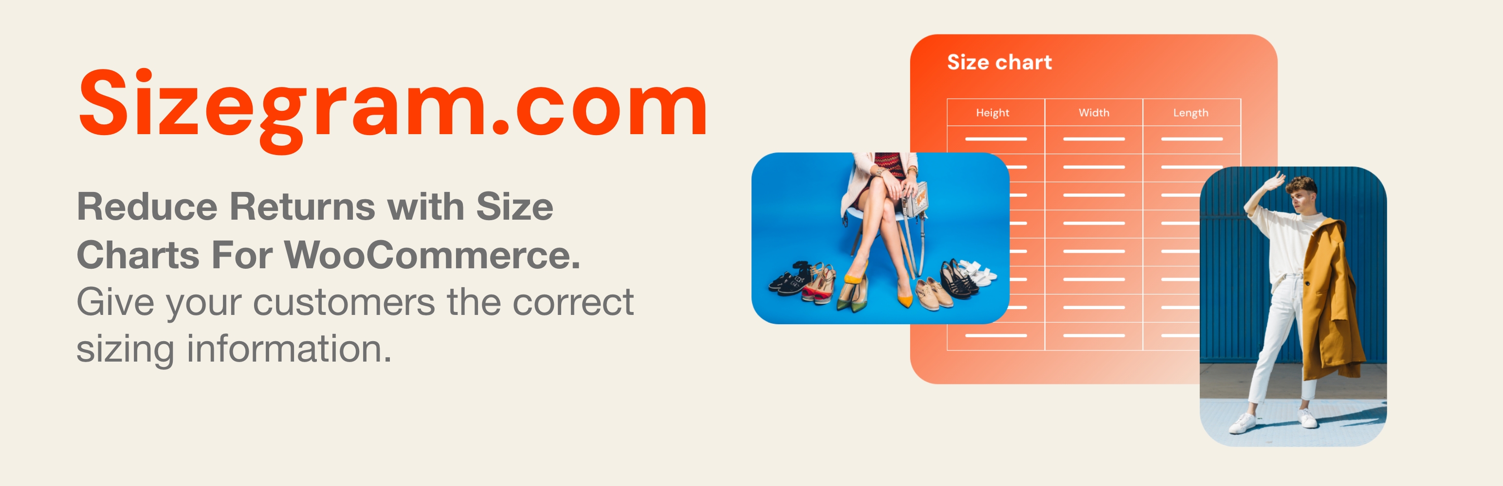 Product Size Chart for Woocommerce