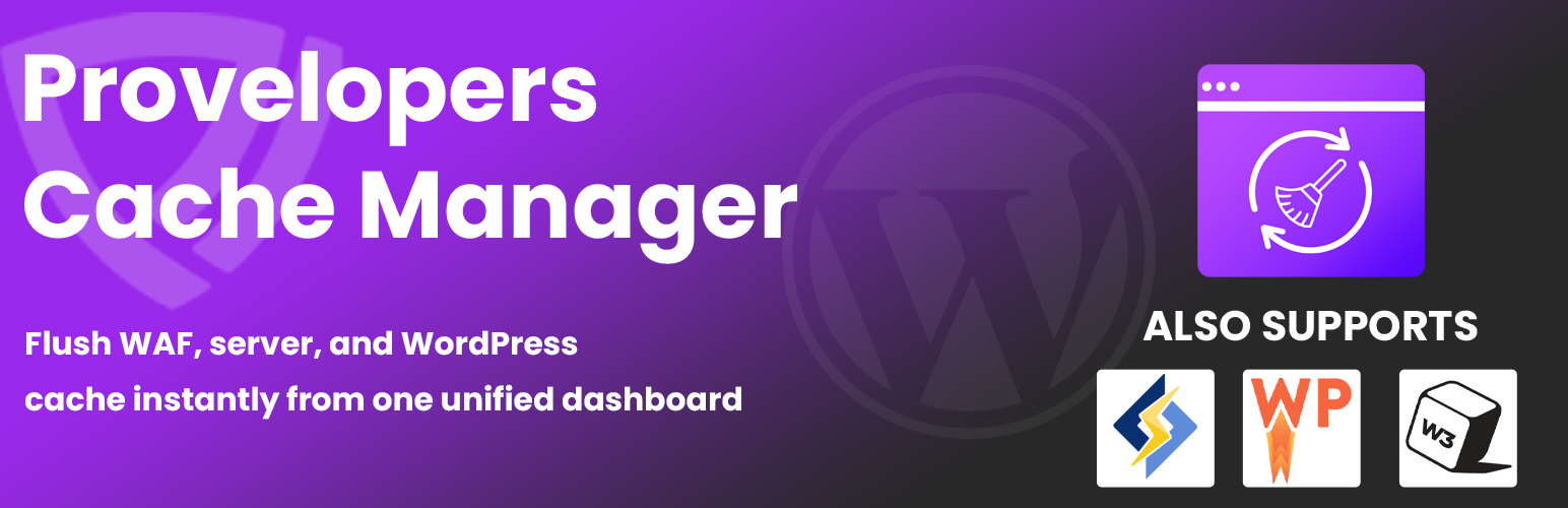 Provelopers Cache Manager