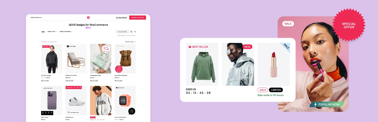 QODE Badges for WooCommerce