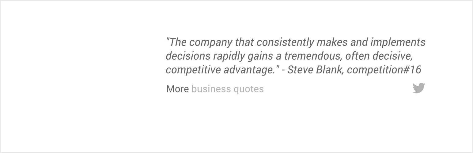 Random Business Quotes