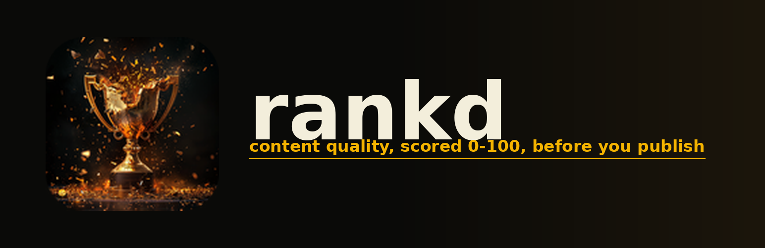 rankd — Content Quality Scorer