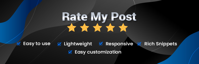 Rate My Post – Star Rating Plugin by FeedbackWP