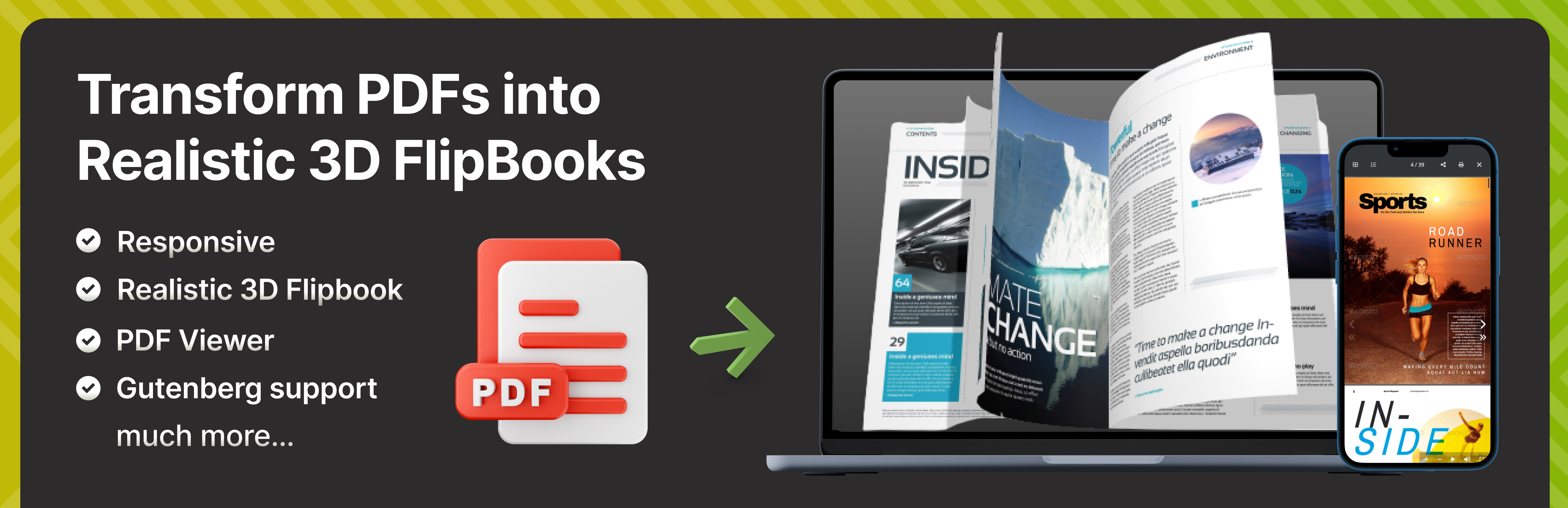 Real 3D Flipbook – 3D FlipBook, PDF FlipBook, PDF Viewer, PDF Embedder