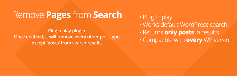 Remove Pages From Search