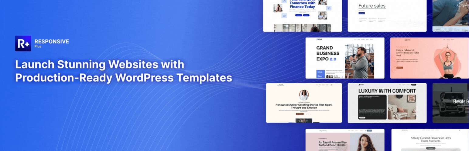 Responsive Plus – Elementor Templates & Starter Sites