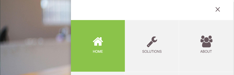Responsive Bold Navigation