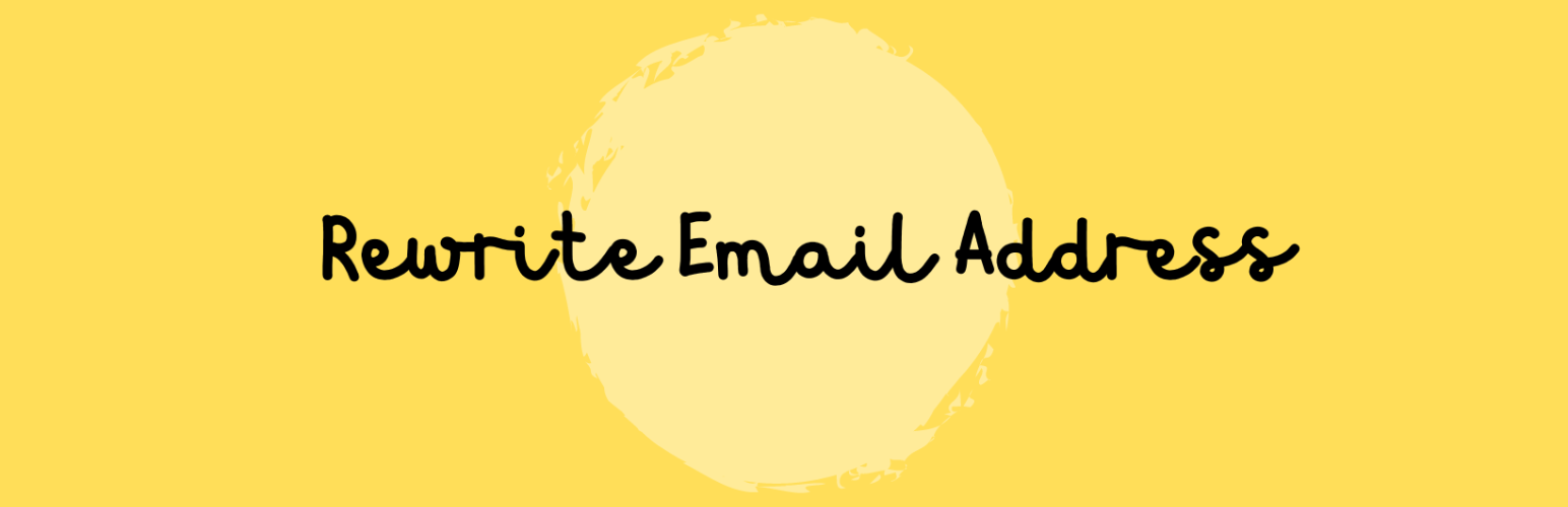Rewrite Email Address