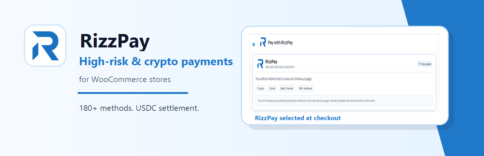 RizzPay for WooCommerce: High-Risk & Crypto Payment Gateway