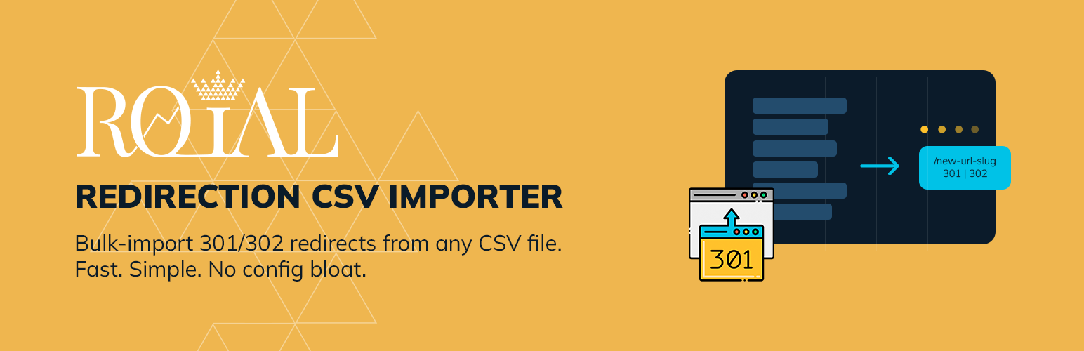 Roial Redirect CSV Importer