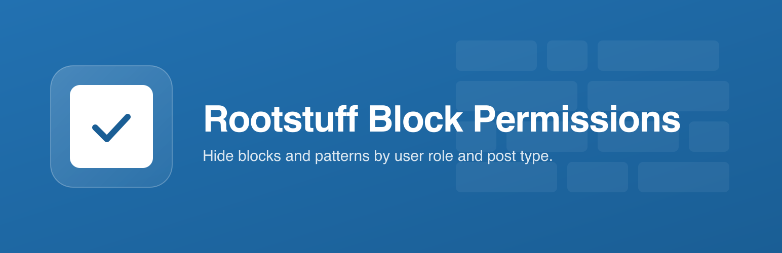 Rootstuff Block Permissions