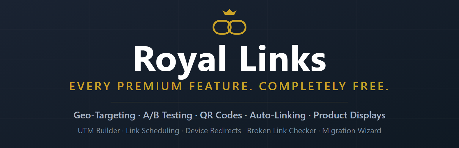 Royal Links – Affiliate Link Cloaking, Shortener & Tracker