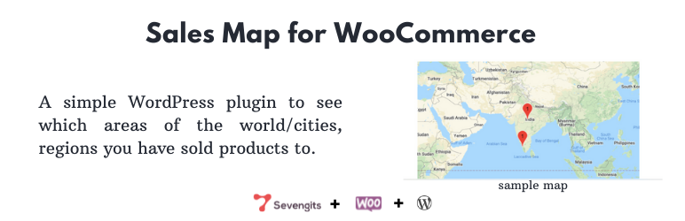 Sales Map for Woocommerce