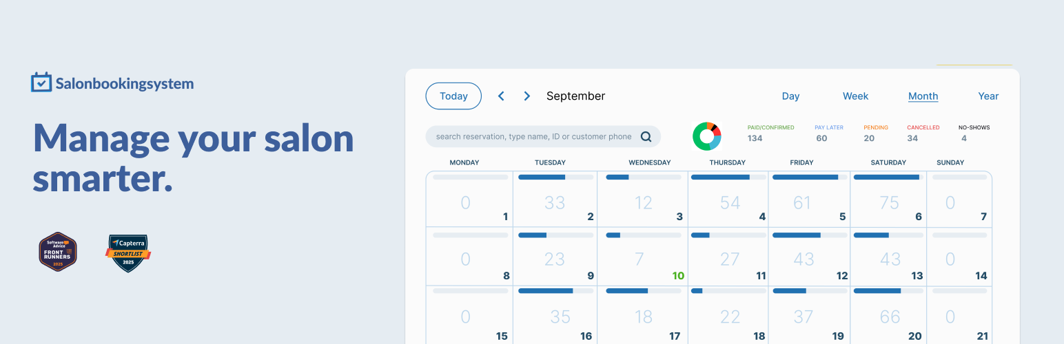 Salon Booking System – Free Version