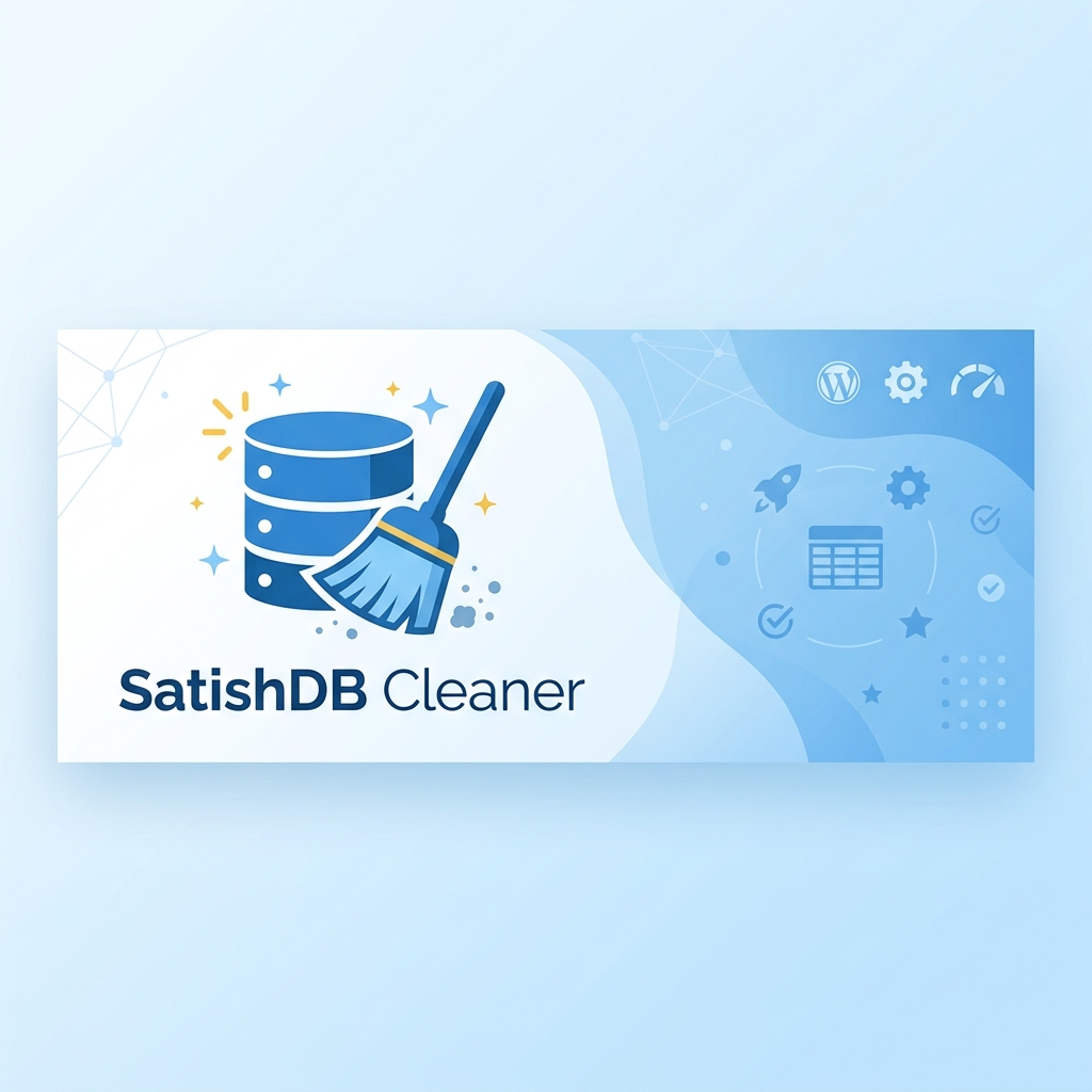 SatishDB Cleaner — Remove Revisions & Dummy Content