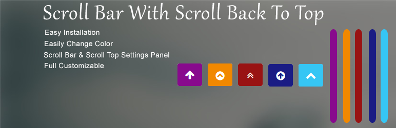 Scroll Bar With Back To Top