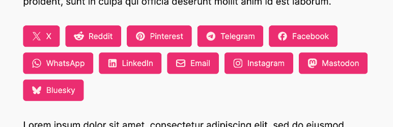 Seamless Social Sharing
