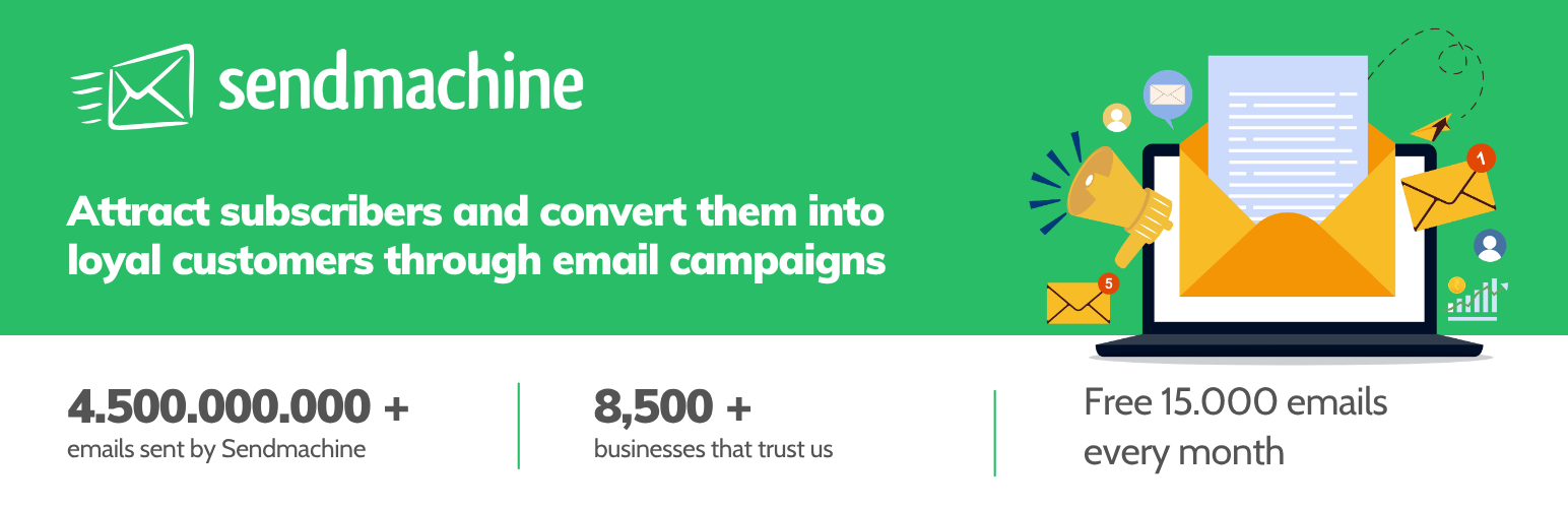 Sendmachine for WordPress