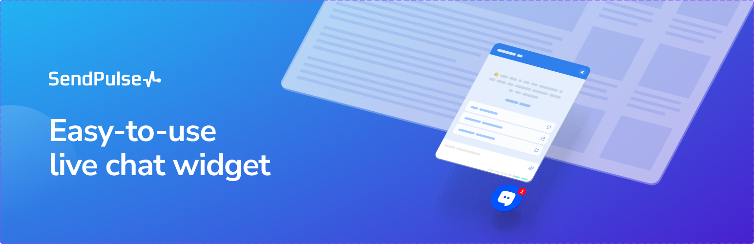 SendPulse – Live Chat and Chatbot