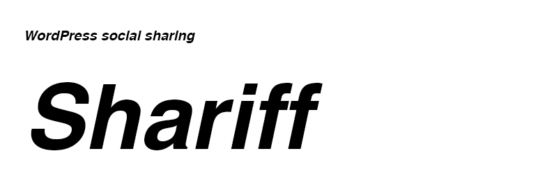 Shariff for WordPress