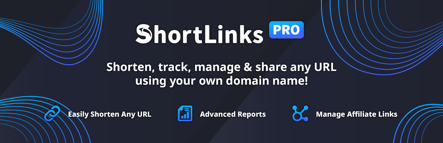 ShortLinks Pro – Affiliate Links, Link Shortening, Click Tracking & Marketing