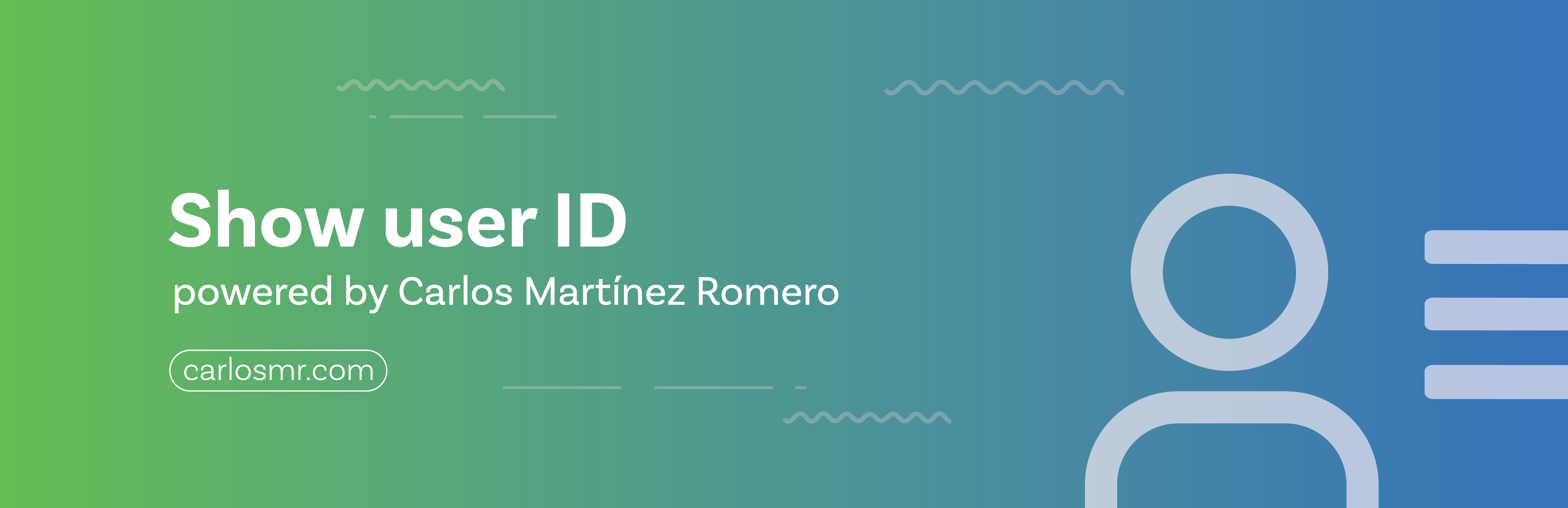 Show User ID