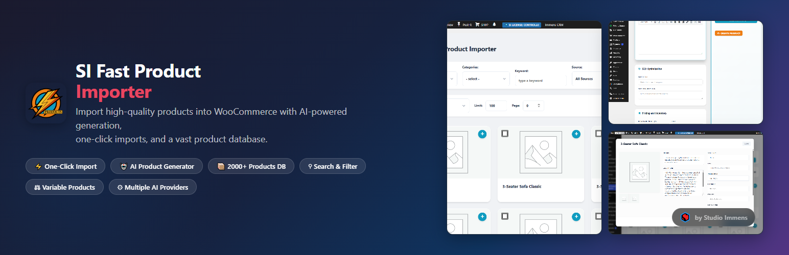 SI Fast Product Importer for WooCommerce