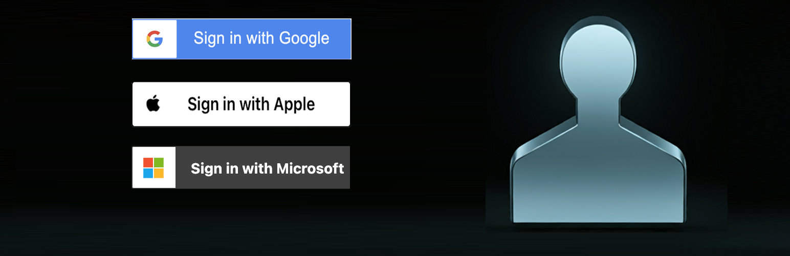 Sign In With Socials (Google, Apple, Microsoft)