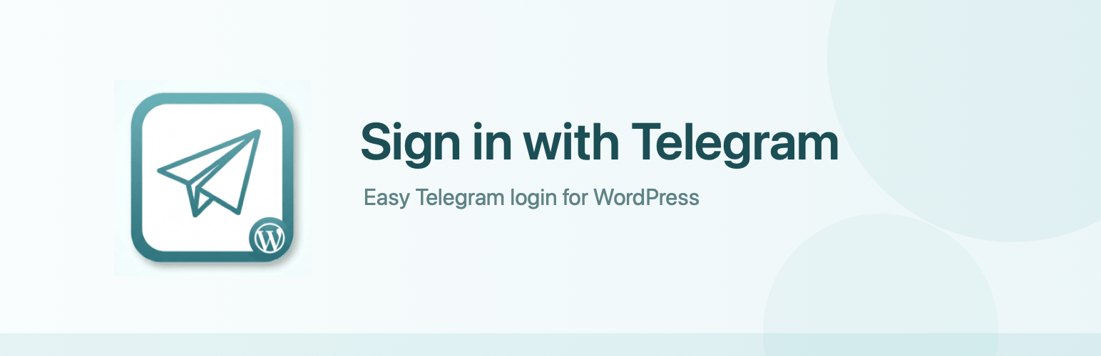 Sign in with Telegram