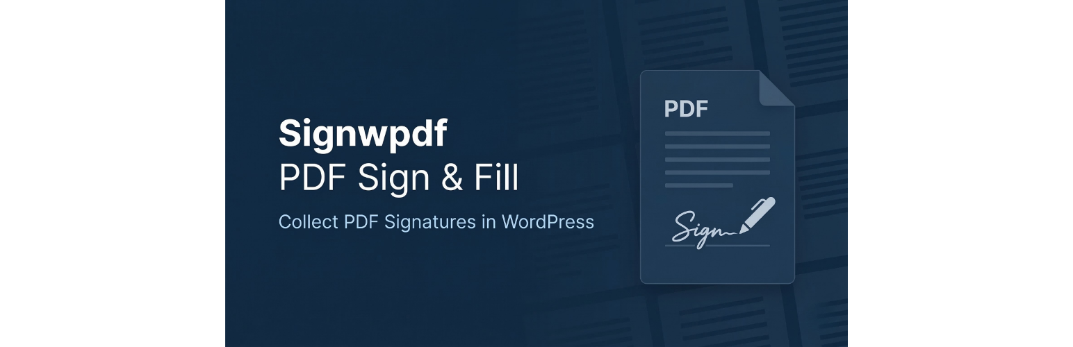 signwpdf PDF Sign & Fill