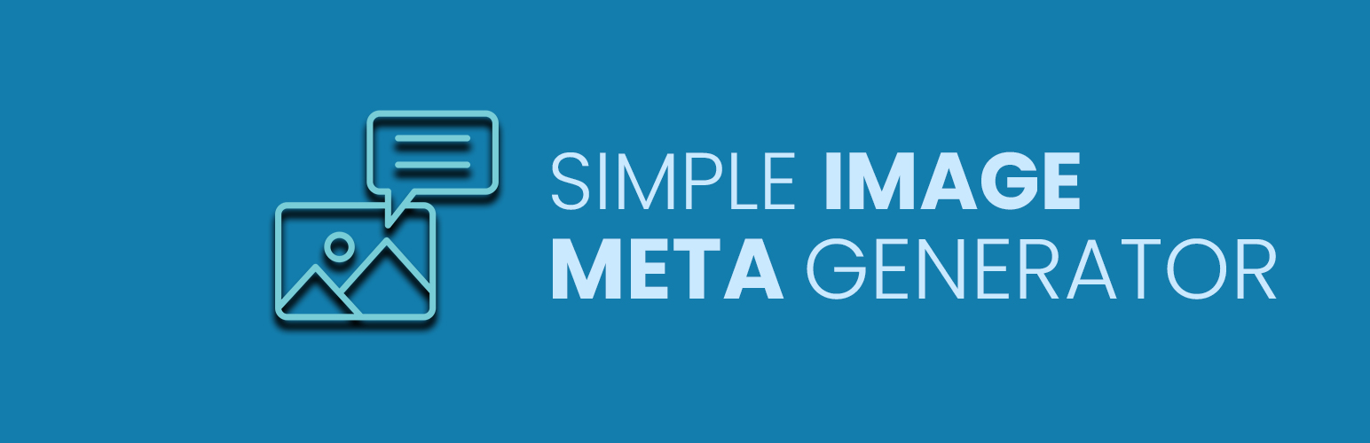 Simple Image Meta Generator