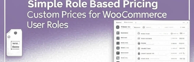 Simple Role Based Pricing