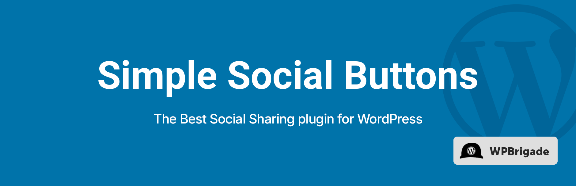 Simple Social Media Share Buttons – Social Sharing for Everyone
