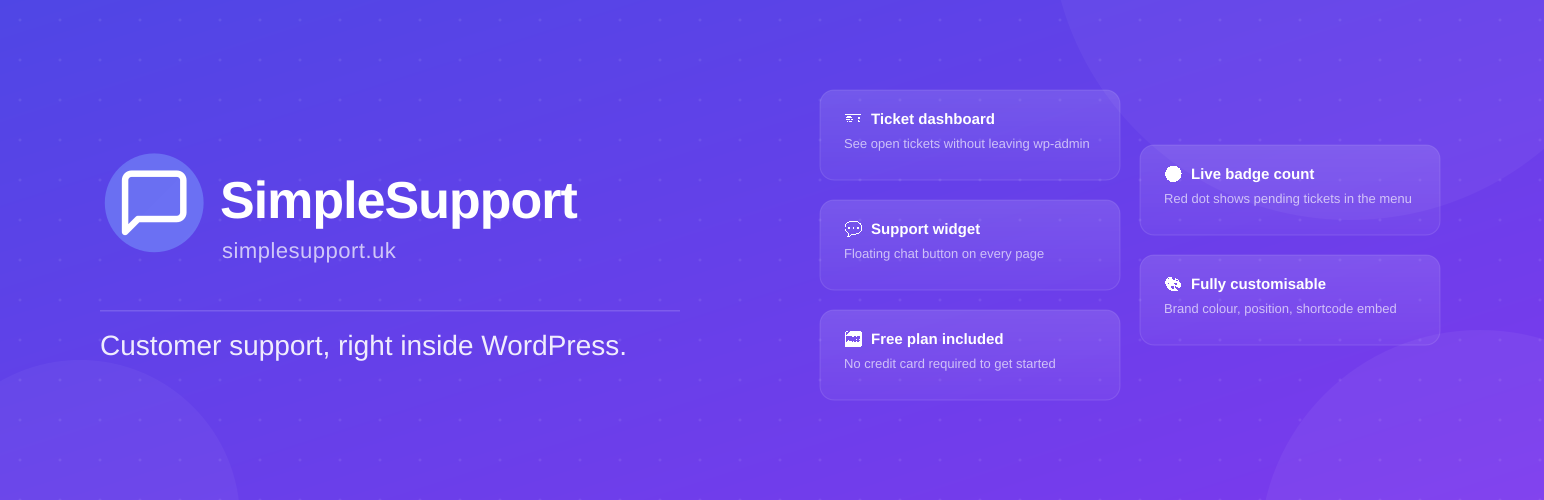 SimpleSupport Help Desk