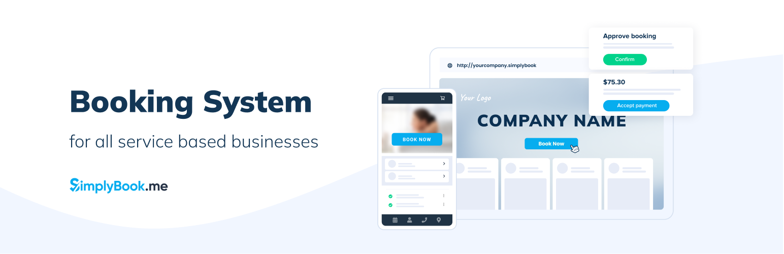 SimplyBook.me – Booking and reservations calendar