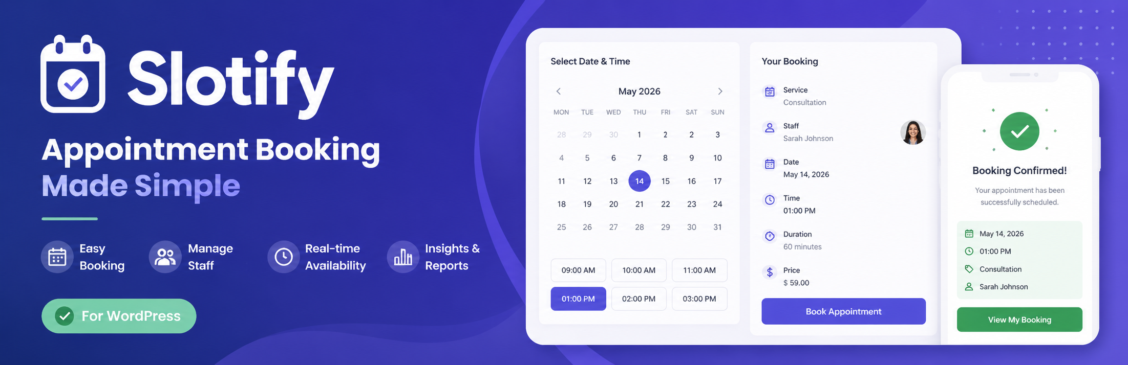 Slotify – Appointment Booking System