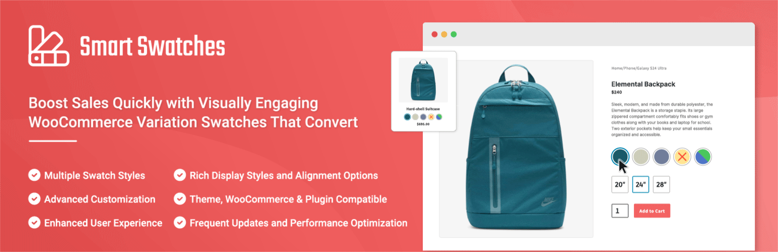 Product Variation Swatches for WooCommerce – Smart Swatches