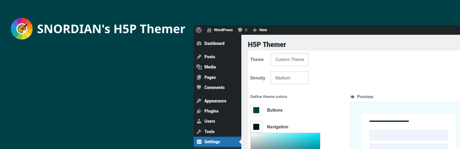 SNORDIAN's H5P Themer