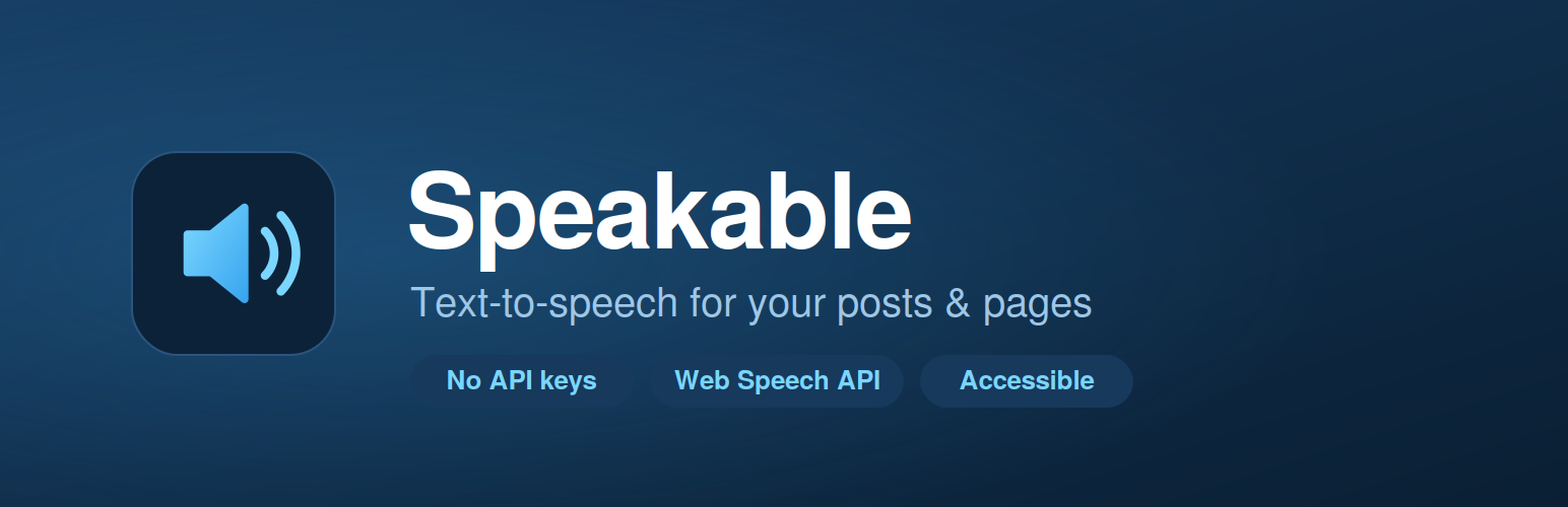 Speakable