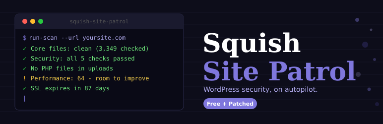 Squish Site Patrol