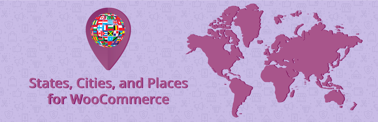 States, Cities, and Places for WooCommerce
