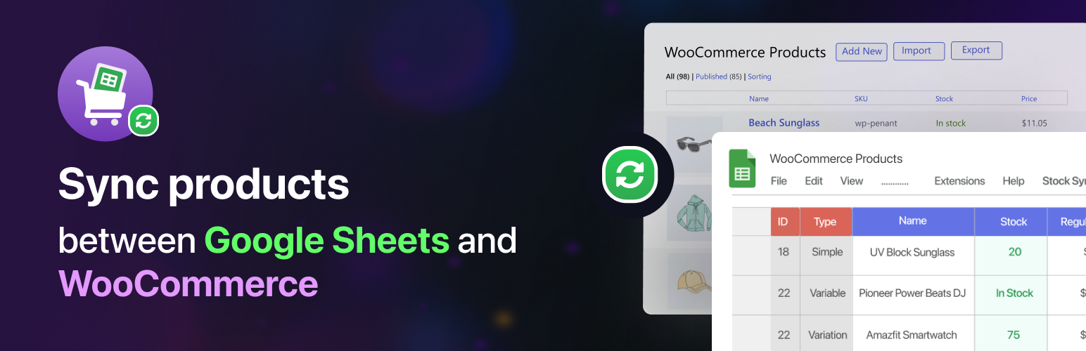 FlexStock – Product Stock Sync with Google Sheets for WooCommerce