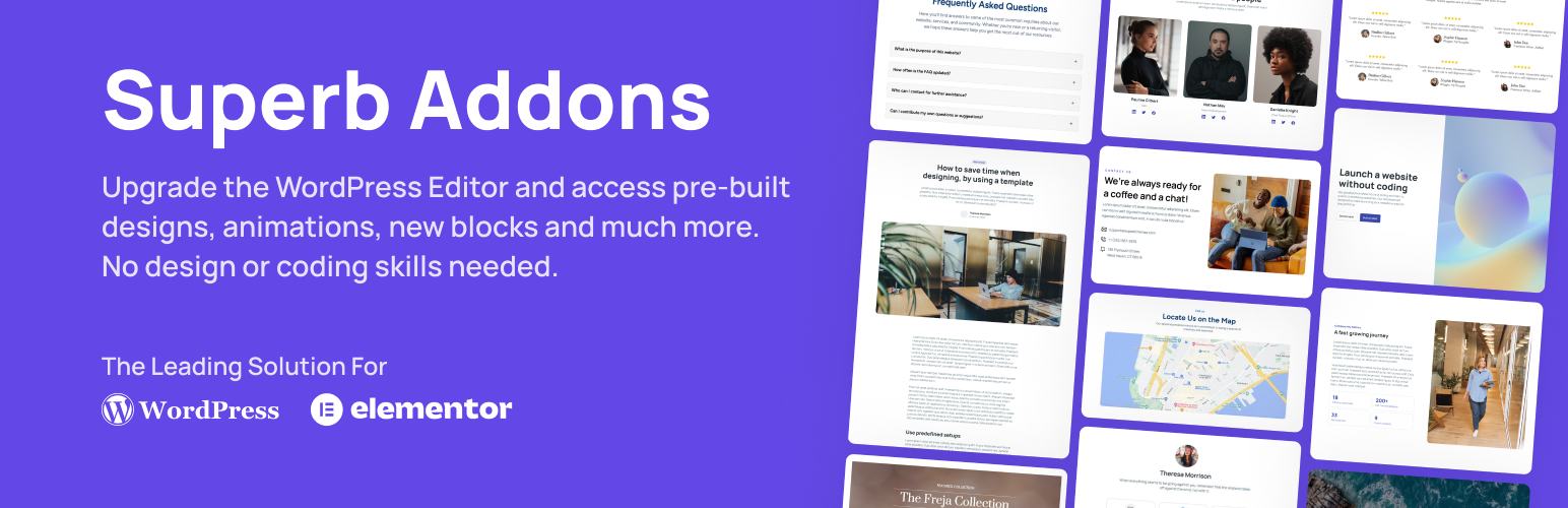 Superb Addons: Blocks, Patterns & Theme Designer for the Block Editor & FSE