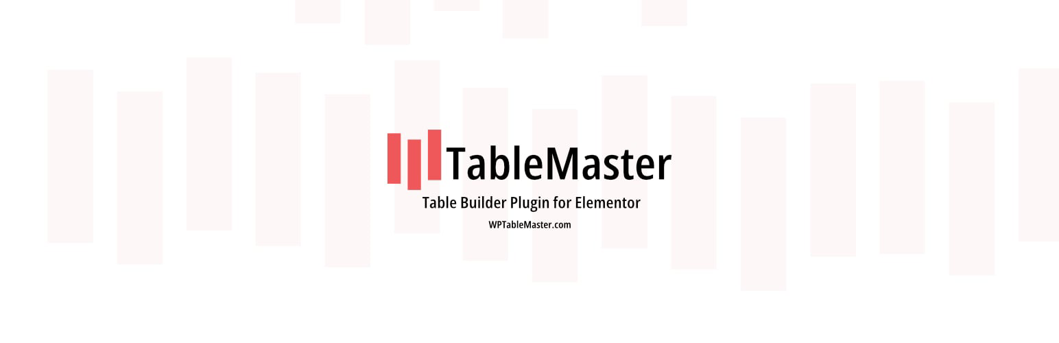 TableMaster for Elementor – Responsive Data Tables & Comparison Tables