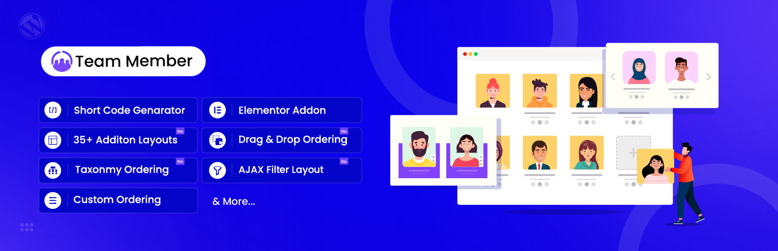 Team – Team Members Showcase Plugin
