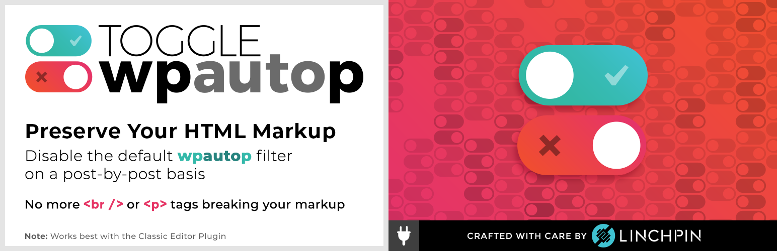 Toggle wpautop