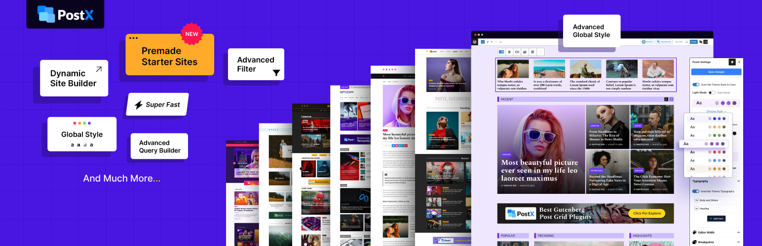 Post Grid Gutenberg Blocks for News, Magazines, Blog Websites – PostX