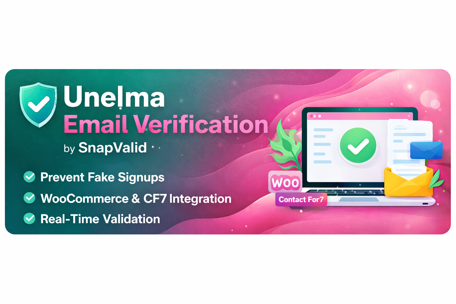 Unelma Email Verification with SnapValid